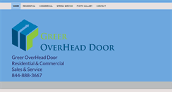 Desktop Screenshot of greeroverheaddoor.com